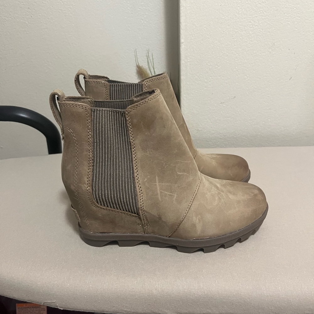 Sorel Suede Ankle Boots